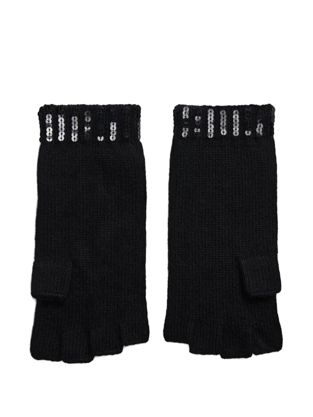 Перчатки без пальцев с пайетками Polo Ralph Lauren, черный
Перчатки без пальцев с пайетками Polo Ralph Lauren, черный