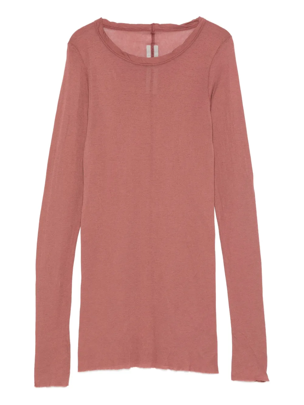 Футболка с длинными рукавами и необработанными краями Rick Owens, розовый
Футболка с длинными рукавами и необработанными краями Rick Owens, розовый