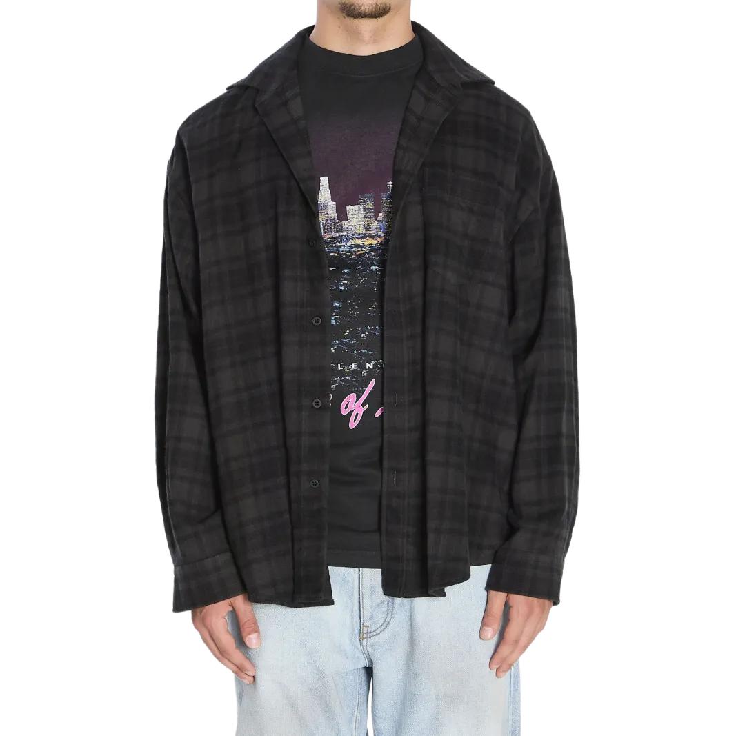 Многослойная хлопковая рубашка Balenciaga, черный
Многослойная хлопковая рубашка Balenciaga, черный