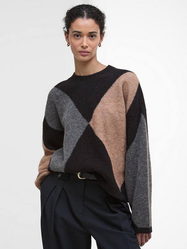 Свитер Sabrina из шерстяной смелки с круглым вырезом Barbour
Свитер Sabrina из шерстяной смелки с круглым вырезом Barbour