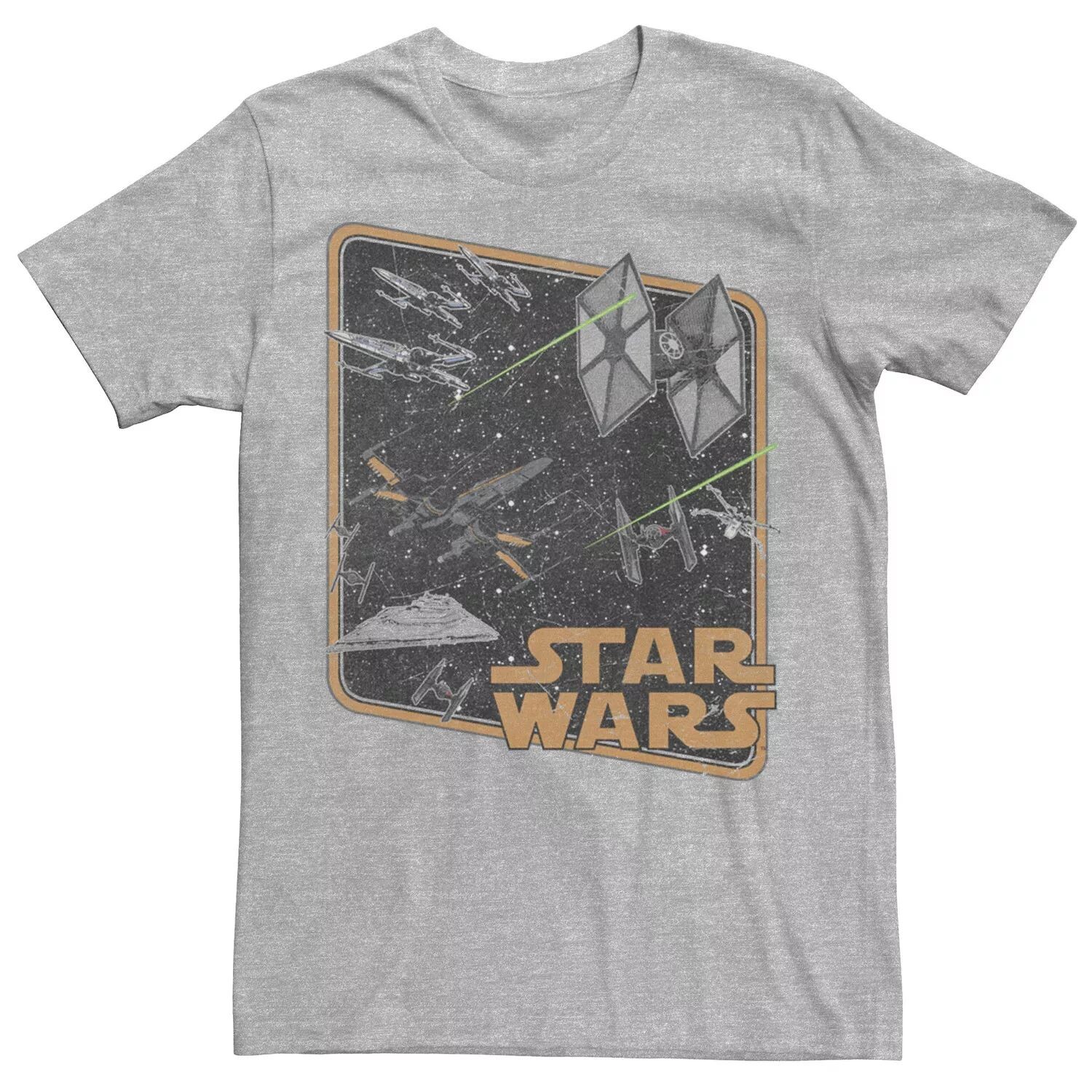 Мужская футболка «Корабли в космосе» Star Wars
Мужская футболка «Корабли в космосе» Star Wars