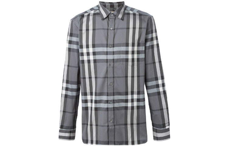 Рубашка из хлопка стрейч в клетку Burberry Серый/Белый/Черный, цвет Charcoal Gray
Рубашка из хлопка стрейч в клетку Burberry Серый/Белый/Черный, цвет Charcoal Gray