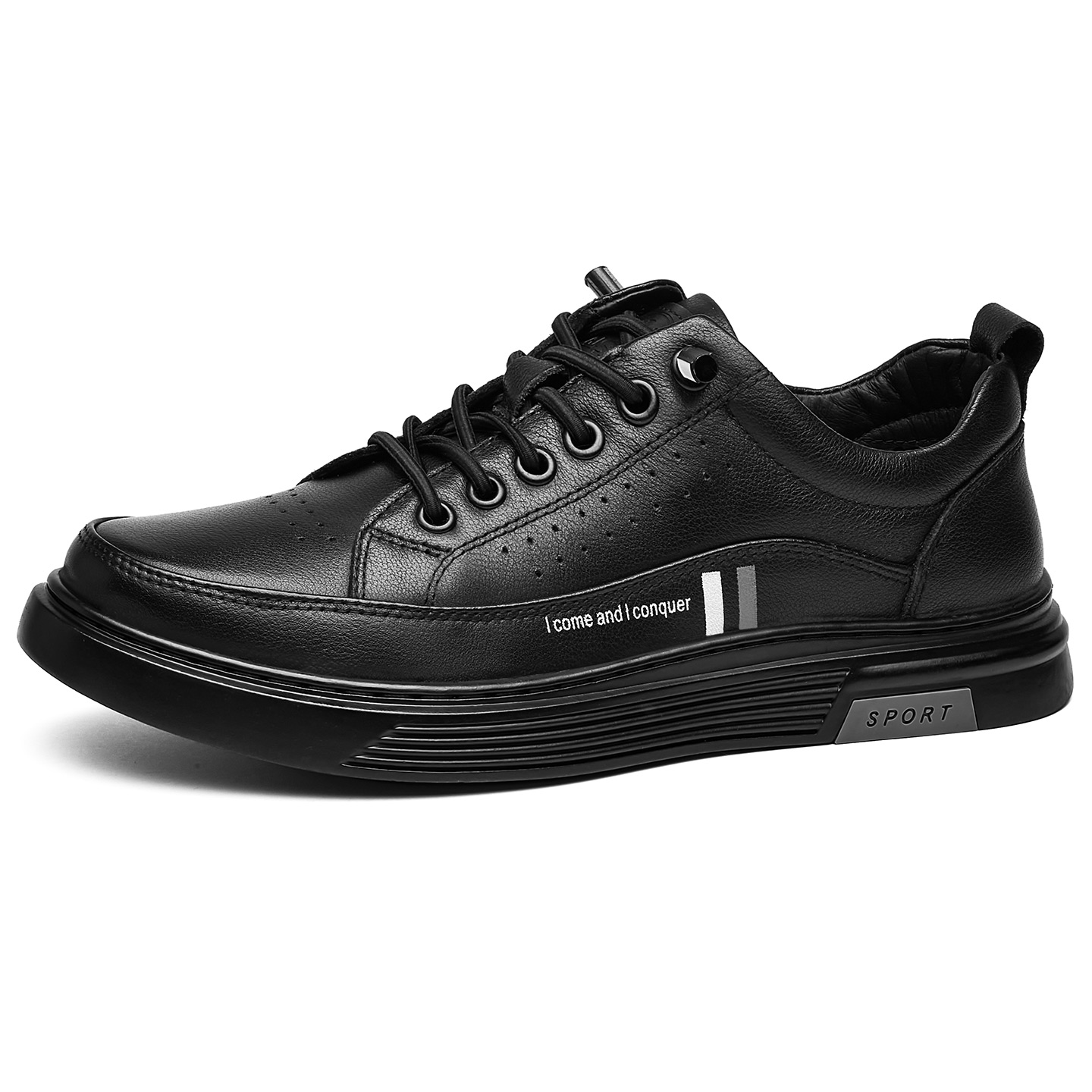 Мужские повседневные туфли с амортизацией, износостойкие, дышащие, легкие KAISER, Black
Мужские повседневные туфли с амортизацией, износостойкие, дышащие, легкие KAISER, Black