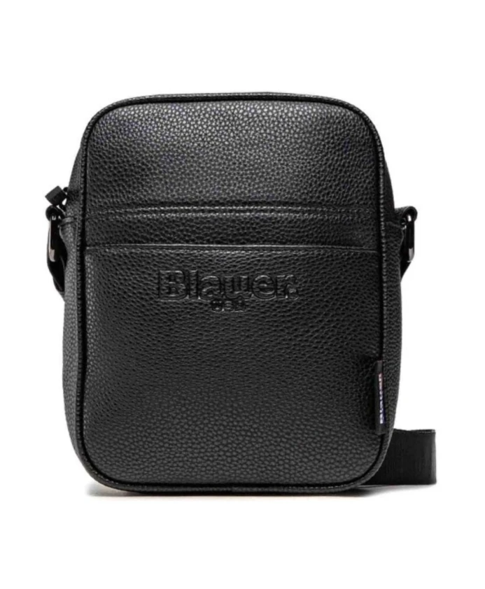 Черная сумка через плечо из кованой кожи Blauer, черный
Черная сумка через плечо из кованой кожи Blauer, черный