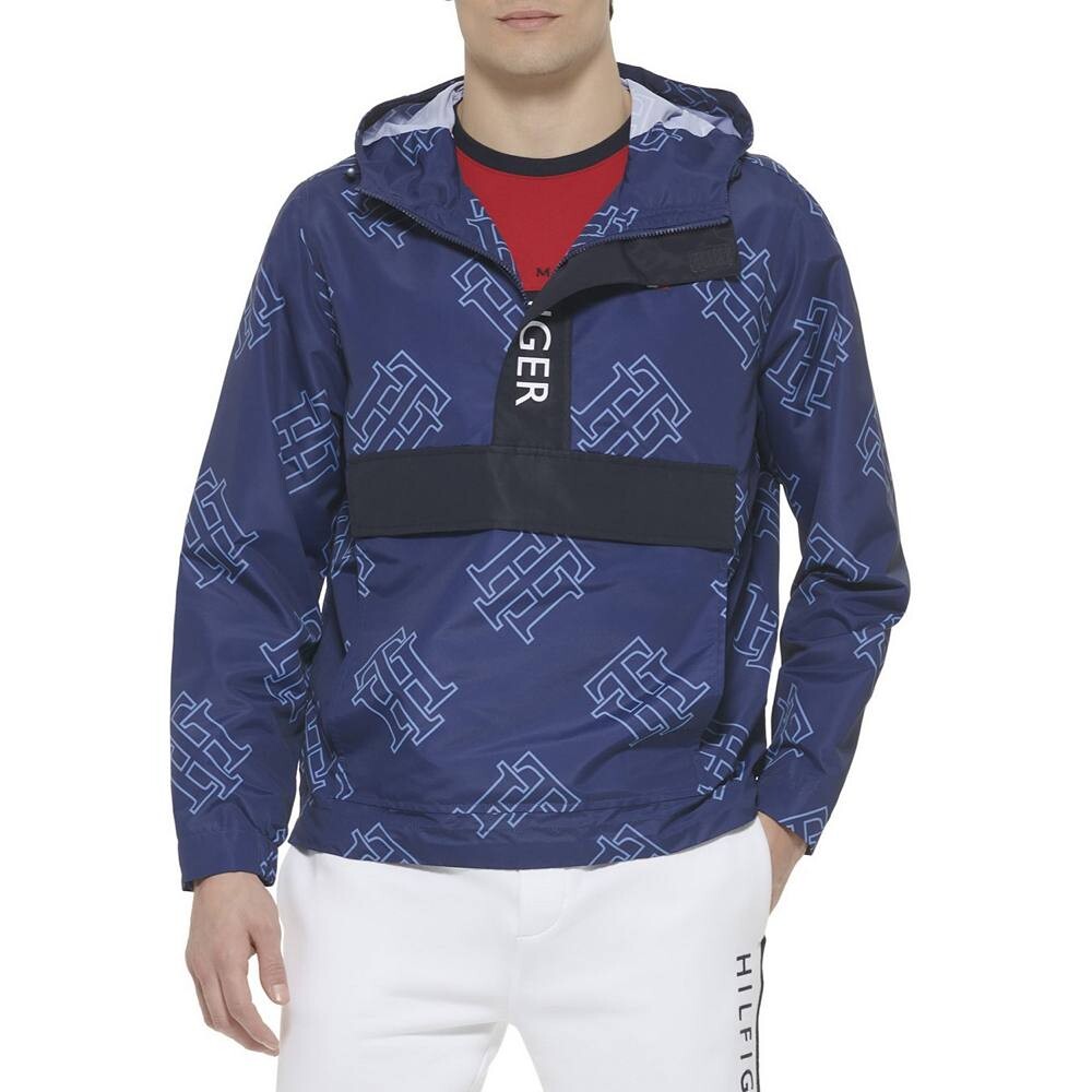 Мужская куртка Tommy Hilfiger Taslan Popover с капюшоном, цвет Navy Print, Синий, Мужская куртка Tommy Hilfiger Taslan Popover с капюшоном, цвет Navy Print
Мужская куртка Tommy Hilfiger Taslan Popover с капюшоном, цвет Navy Print, Синий, Мужская куртка Tommy Hilfiger Taslan Popover с капюшоном, цвет Navy Print