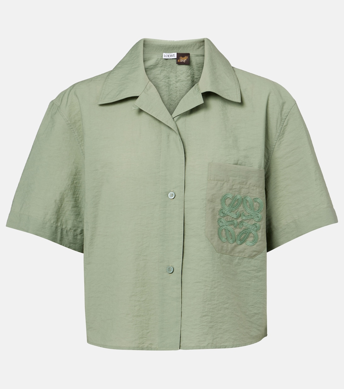 Рубашка из поплина с хлопковым составом Anagram Loewe, Sage
Рубашка из поплина с хлопковым составом Anagram Loewe, Sage