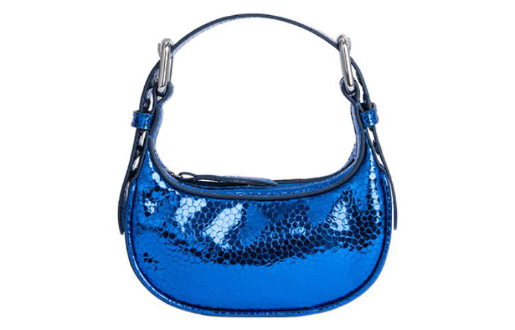 By Far Сумка через плечо мини женская голубая из козьей кожи
By Far Сумка через плечо мини женская голубая из козьей кожи