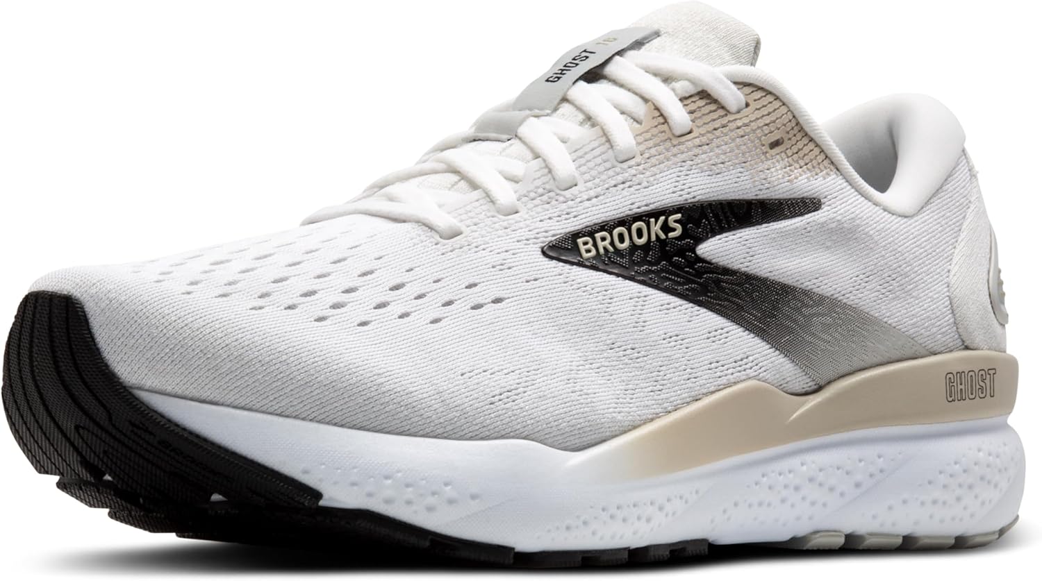 Мужские нейтральные беговые кроссовки Brooks Ghost 16, белый/розовый/кремовый
Мужские нейтральные беговые кроссовки Brooks Ghost 16, белый/розовый/кремовый