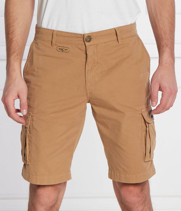 Шорты мужские Aeronautica Militare с накладными карманами, коричневый
Шорты мужские Aeronautica Militare с накладными карманами, коричневый