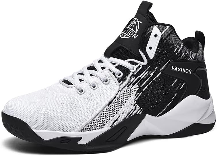 Мужские высокие баскетбольные кроссовки, модные беговые спортивные туфли, дышащие, противоскользящие, для улицы, повседневной прогулки, спортивные баскетбольные кроссовки Cuzudin, белый
Мужские высокие баскетбольные кроссовки, модные беговые спортивные туфли, дышащие, противоскользящие, для улицы, повседневной прогулки, спортивные баскетбольные кроссовки Cuzudin, белый