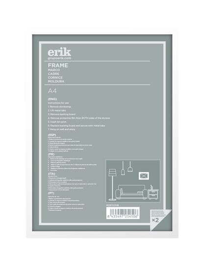 MARCO A4 29,7 x 21 СМ МДФ BLANCO Inna marka
MARCO A4 29,7 x 21 СМ МДФ BLANCO Inna marka