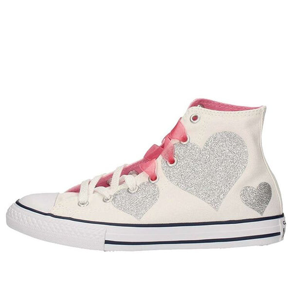 Кроссовки chuck taylor all star high 'hearts' Converse, белый
Кроссовки chuck taylor all star high 'hearts' Converse, белый