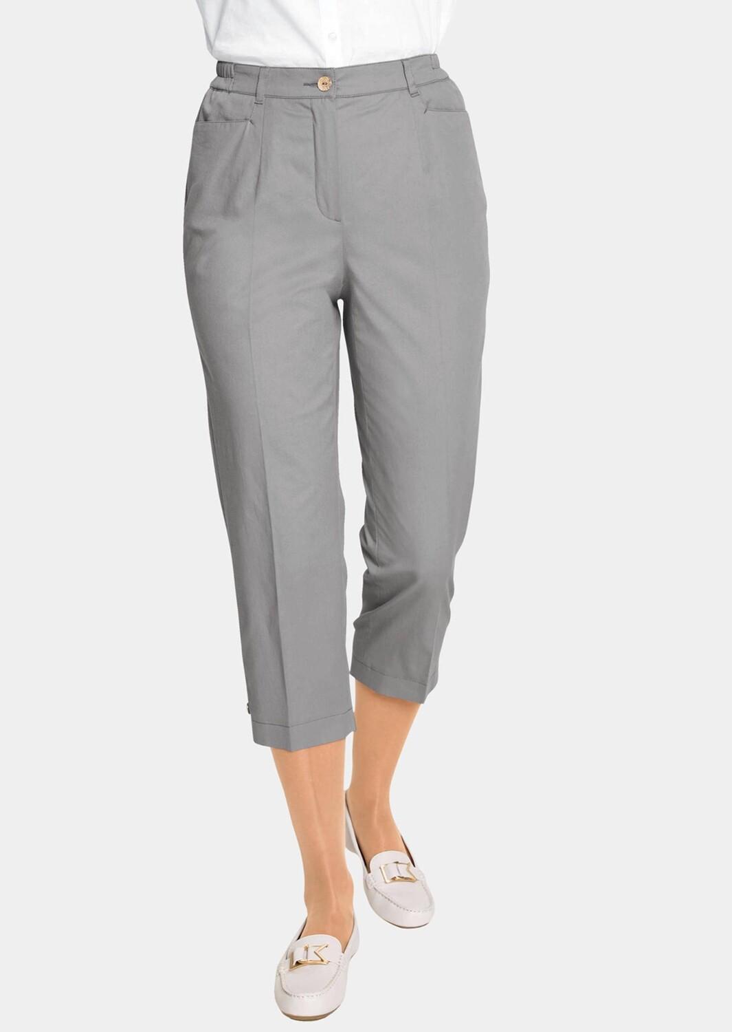 Брюки GOLDNER 3/4 Baumwollhose Carla, цвет silbergrau
Брюки GOLDNER 3/4 Baumwollhose Carla, цвет silbergrau