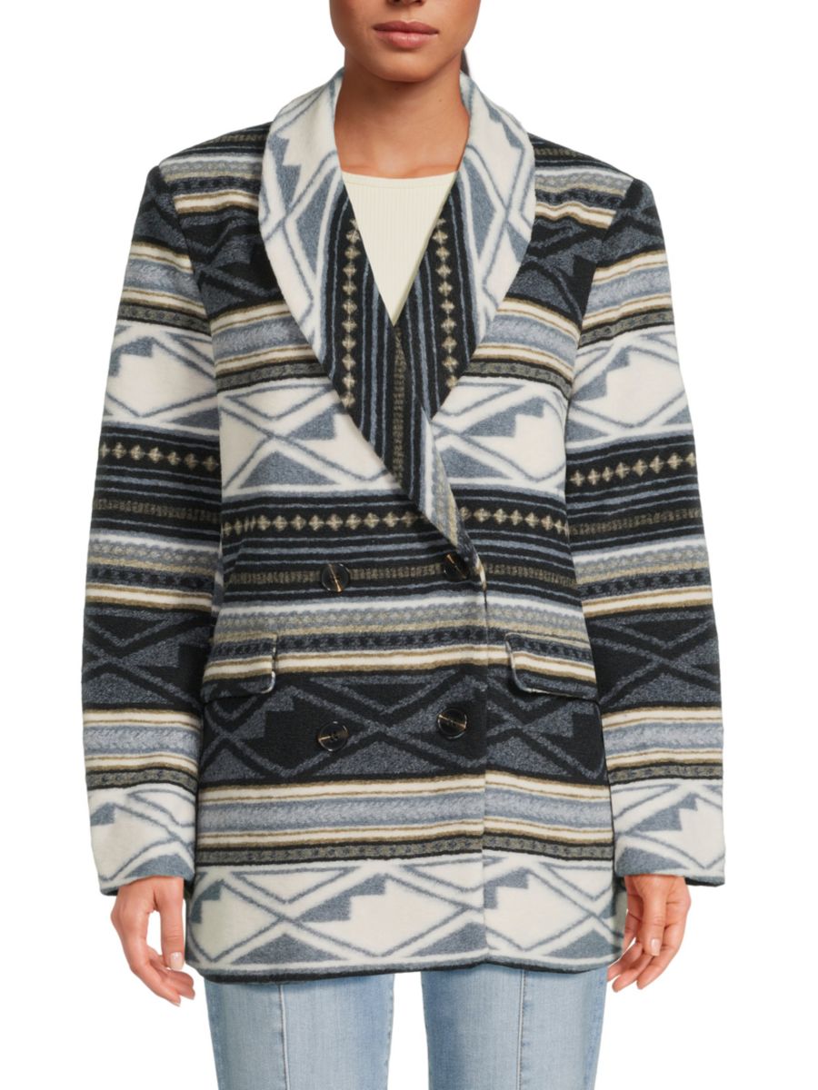 Блейзер Blanche X Gradual с шалевым воротником Driftwood, цвет Blue Combo
Блейзер Blanche X Gradual с шалевым воротником Driftwood, цвет Blue Combo