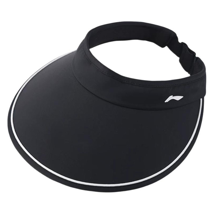 LINING Полиэстеровая шляпа от солнца унисекс черная, Black 
LINING Полиэстеровая шляпа от солнца унисекс черная, Black