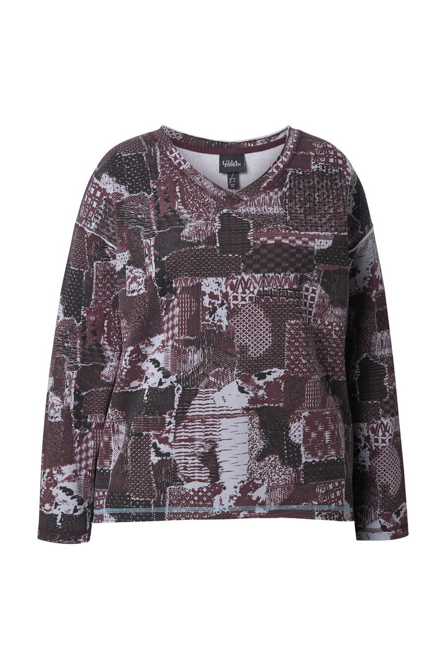 Толстовка Ulla Popken, Plum
Толстовка Ulla Popken, Plum