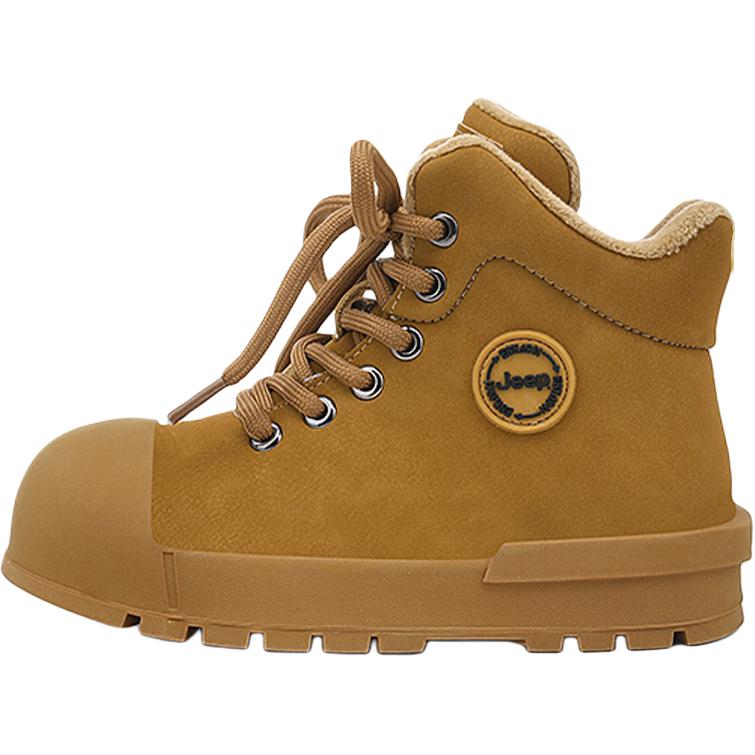 Высокие детские ботинки Детские Jeep, желтый 
Высокие детские ботинки Детские Jeep, желтый