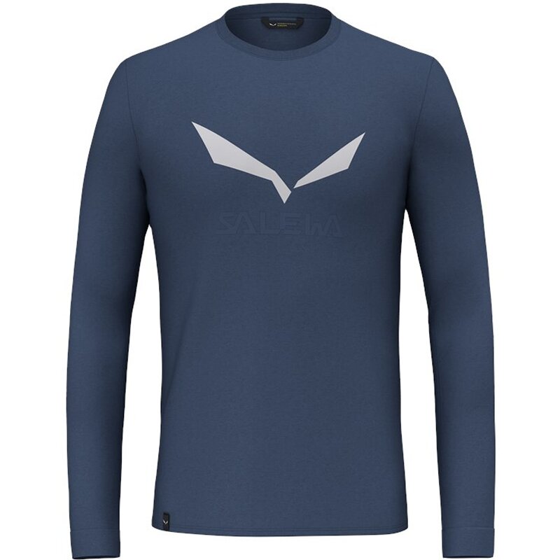 Футболка с логотипом solidlogo dry ml/s Salewa, цвет dark denim
Футболка с логотипом solidlogo dry ml/s Salewa, цвет dark denim