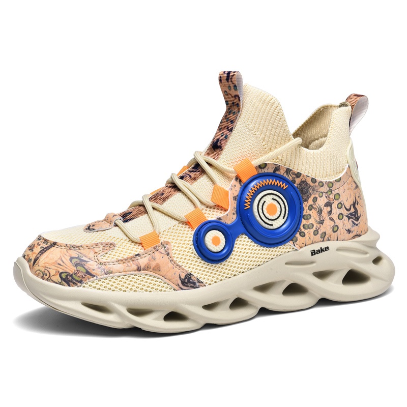 Нескользящие износостойкие повседневные туфли средней высоты для мужчин BAKE, Beige
Нескользящие износостойкие повседневные туфли средней высоты для мужчин BAKE, Beige