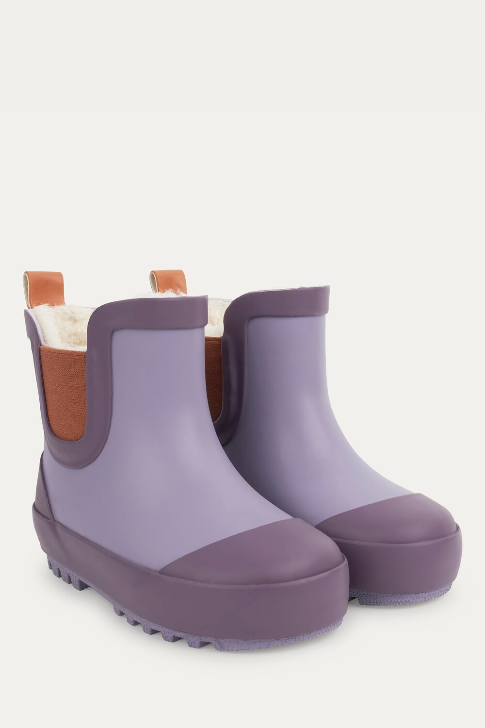 Короткие резиновые сапоги с набивкой Kidly, фиолетовый
Короткие резиновые сапоги с набивкой Kidly, фиолетовый