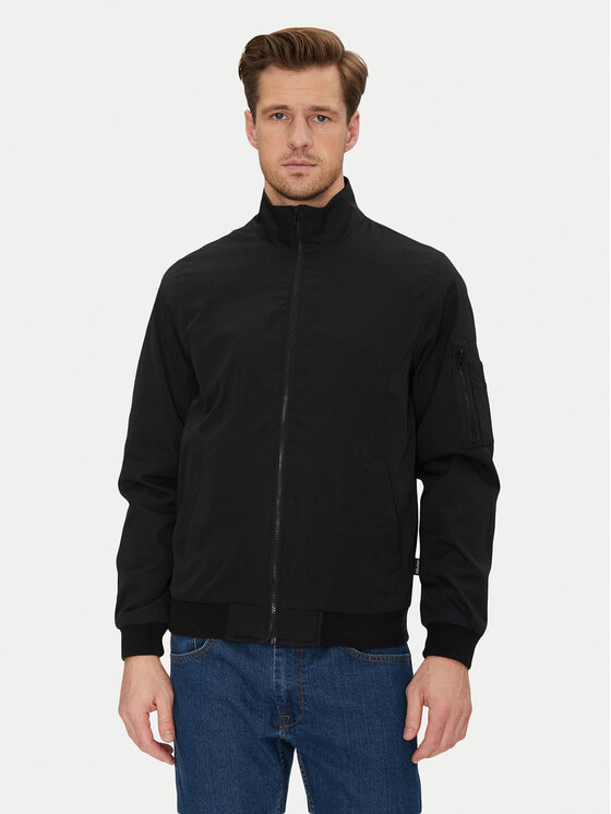Куртка-Бомбер стандартный крой 20717872 Blend, черный
Куртка-Бомбер стандартный крой 20717872 Blend, черный