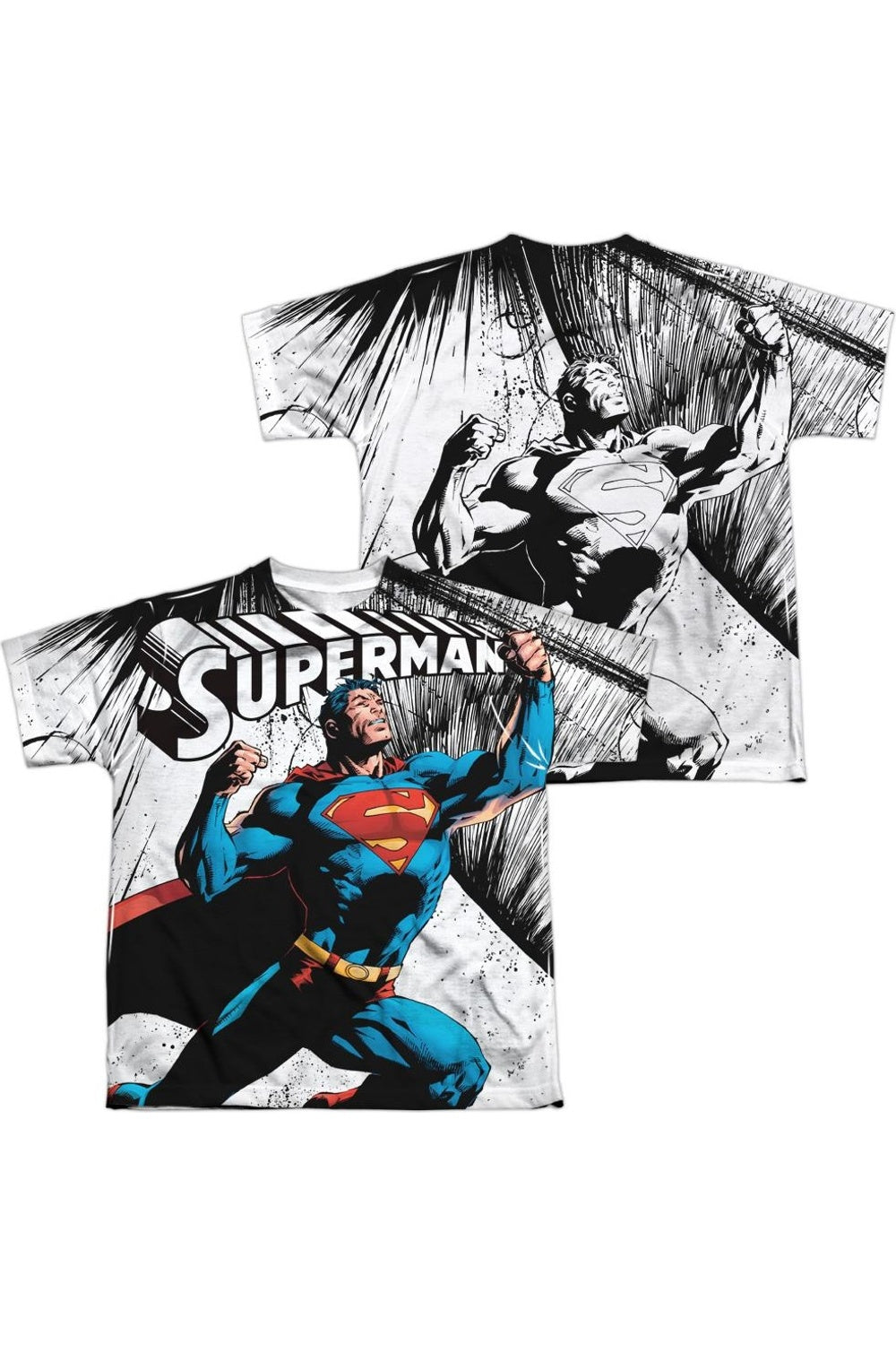 Футболка с коротким рукавом для детей "Superman To Infinity" (принт спереди и сзади) Gildan, белый
Футболка с коротким рукавом для детей "Superman To Infinity" (принт спереди и сзади) Gildan, белый