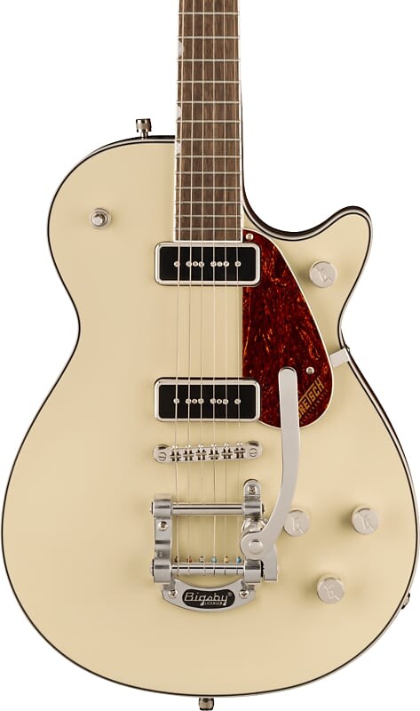 Электрогитара Gretsch G5210T-P90 Electromatic Jet Two 90 Single-Cut with Bigsby, Vintage White
Электрогитара Gretsch G5210T-P90 Electromatic Jet Two 90 Single-Cut with Bigsby, Vintage White