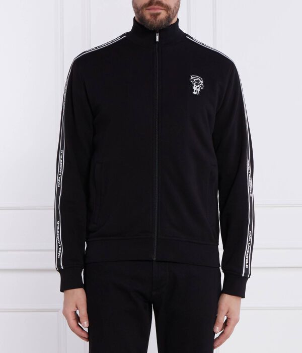 Куртка мужская Karl Lagerfeld спортивная с декором рукавов, черный
Куртка мужская Karl Lagerfeld спортивная с декором рукавов, черный