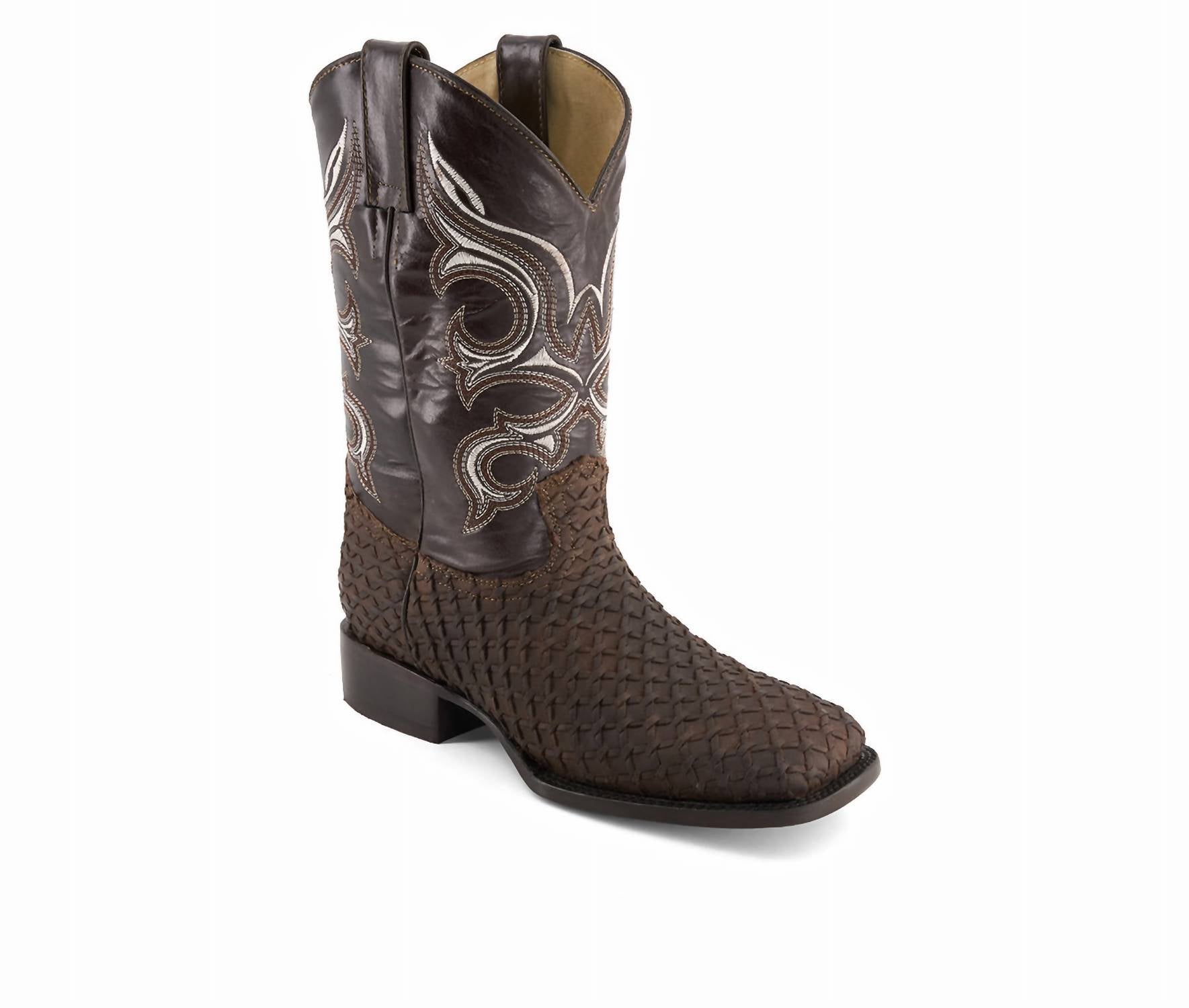 Мужские ковбойские сапоги из натуральной кожи с узором коричневого цвета Forastero, коричневый
Мужские ковбойские сапоги из натуральной кожи с узором коричневого цвета Forastero, коричневый