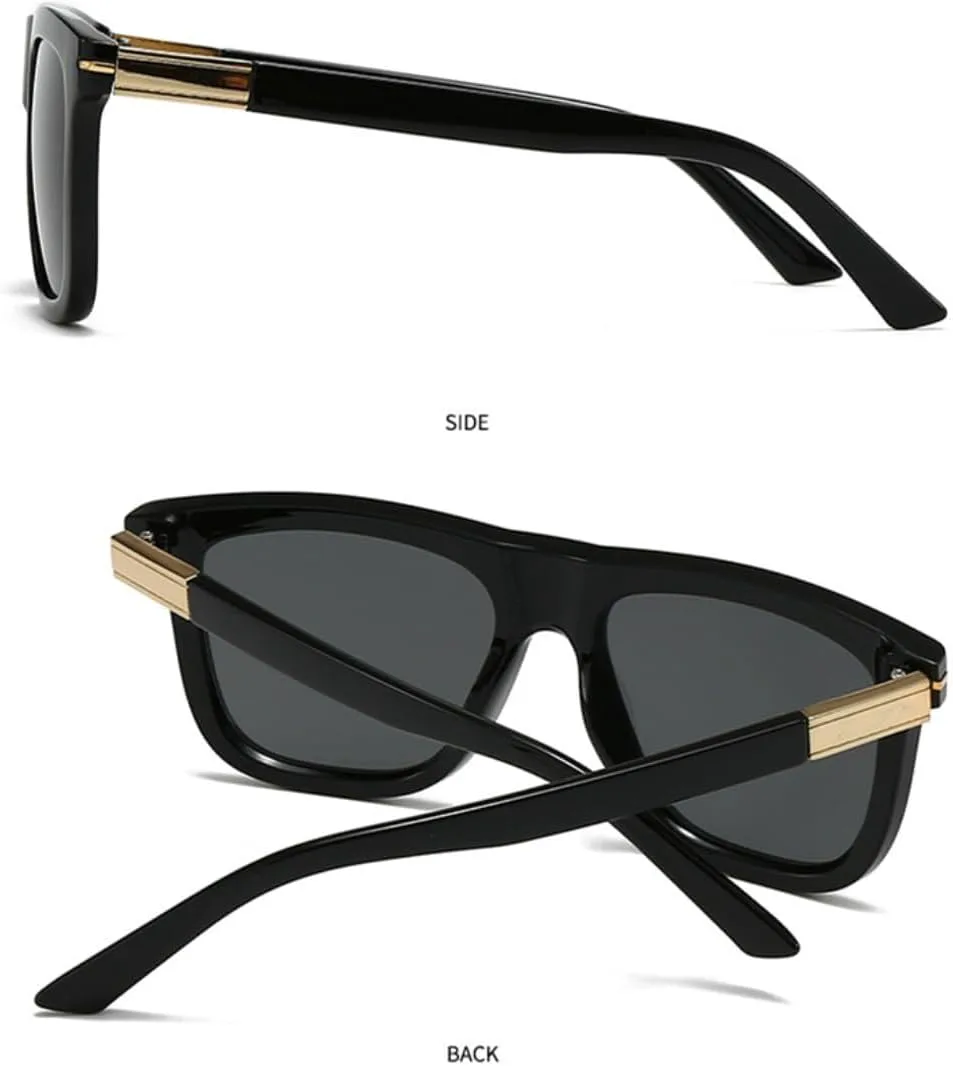 Солнцезащитные очки для мужчин и женщин - защита UV400 - круглая оправа с градиентными линзами для занятий спортом на открытом воздухе и вождения LXLHWN, Tyj266-1
Солнцезащитные очки для мужчин и женщин - защита UV400 - круглая оправа с градиентными линзами для занятий спортом на открытом воздухе и вождения LXLHWN, Tyj266-1