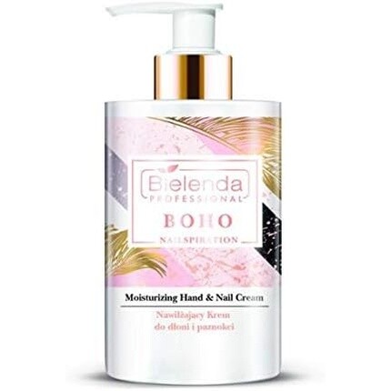 Профессиональный увлажняющий крем для рук и ногтей Boho Nailspiration 300 мл, Bielenda
Профессиональный увлажняющий крем для рук и ногтей Boho Nailspiration 300 мл, Bielenda