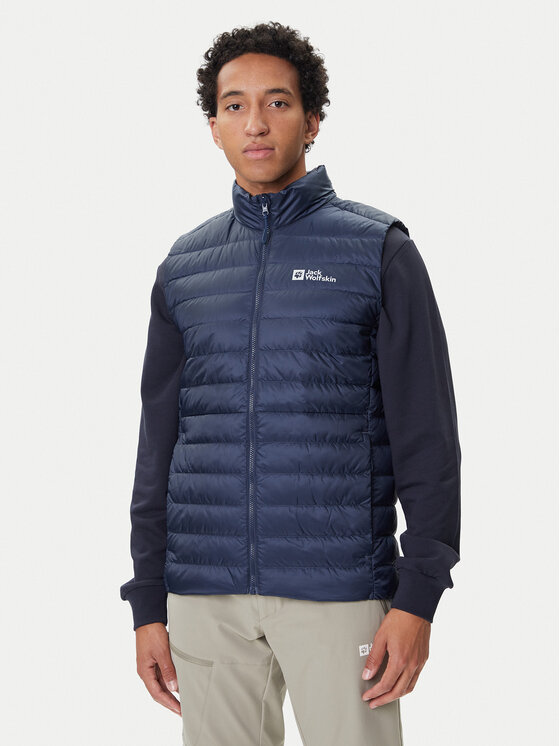 Жилет regular fit Pilvi 1207711 Jack Wolfskin, синий 
Жилет regular fit Pilvi 1207711 Jack Wolfskin, синий