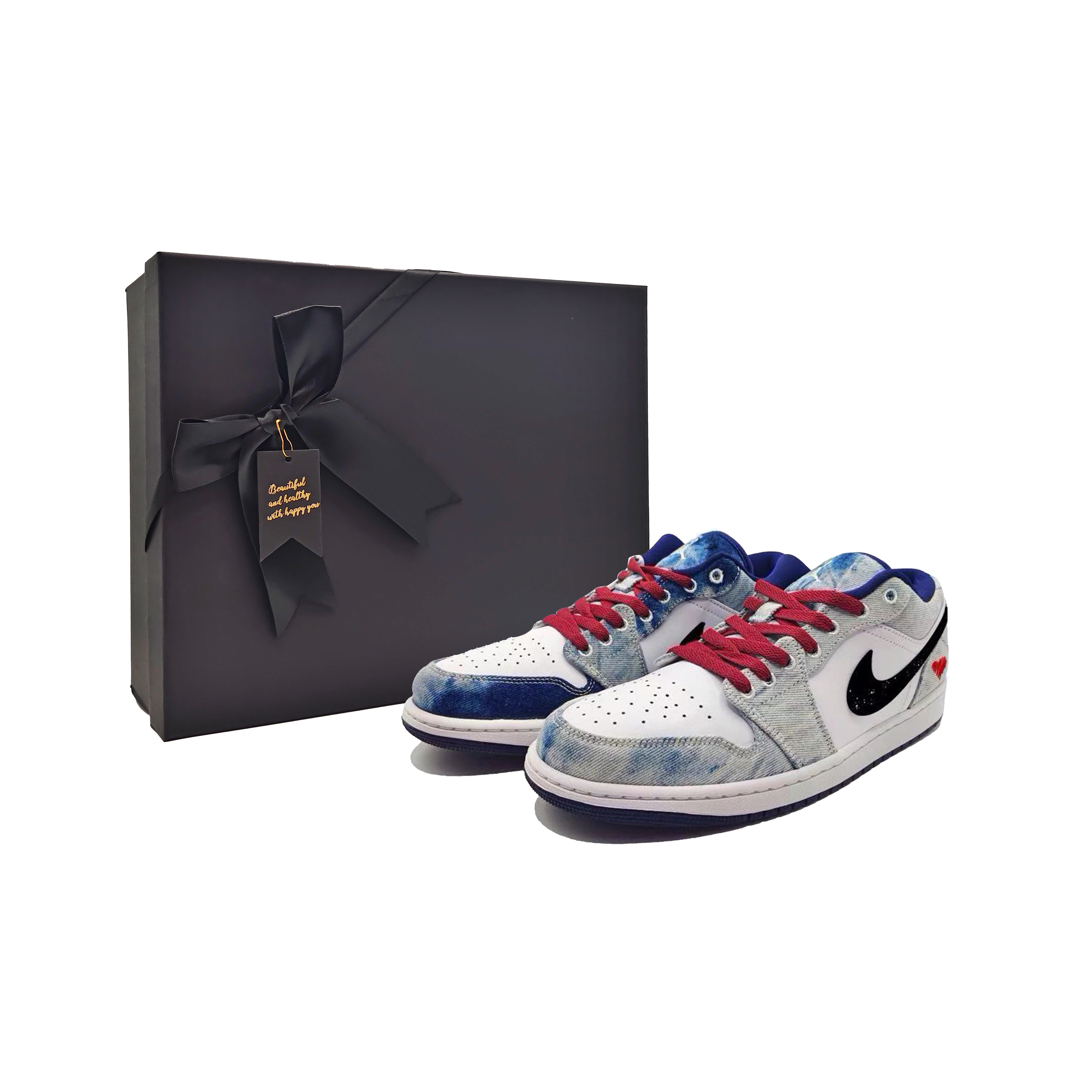 Jordan Баскетбольные кроссовки Air 1 Heart To Heart с низким верхом, износостойкие, винтажные, мужские, цвет белый, синий
Jordan Баскетбольные кроссовки Air 1 Heart To Heart с низким верхом, износостойкие, винтажные, мужские, цвет белый, синий