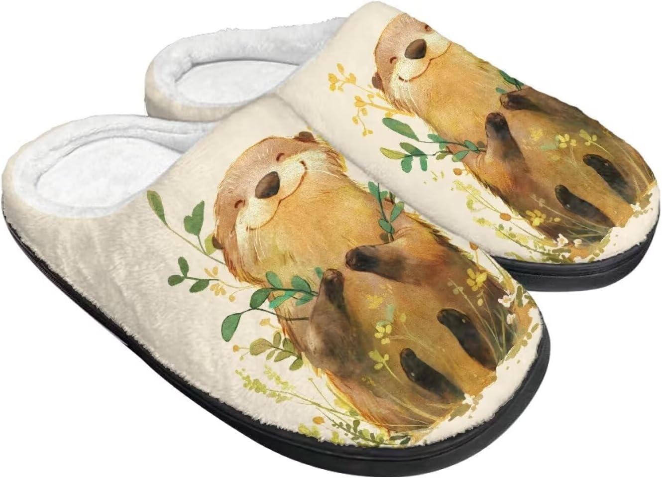 Домашние тапочки для женщин и мужчин, теплые с эффектом памяти, пушистые тапочки Rweroyiu, Kawaii Otter
Домашние тапочки для женщин и мужчин, теплые с эффектом памяти, пушистые тапочки Rweroyiu, Kawaii Otter