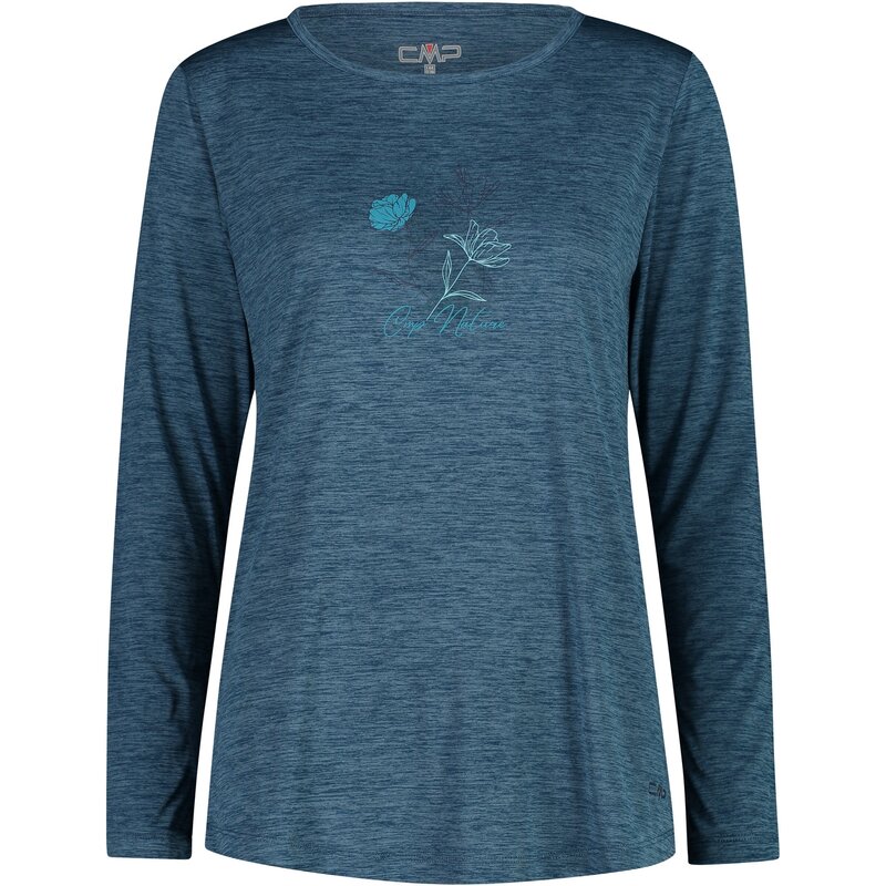 Рубашка женская футболка Cmp, цвет night mel.
Рубашка женская футболка Cmp, цвет night mel.