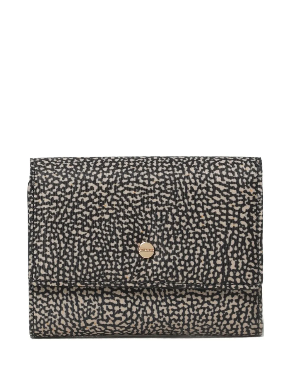 Средний складной кошелек с принтом Borbonese, черный
Средний складной кошелек с принтом Borbonese, черный