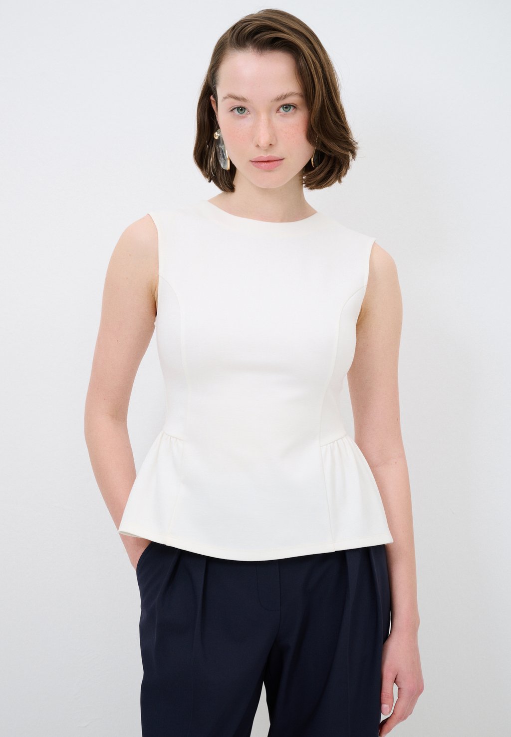 Топ PEPLUME adL, белый
Топ PEPLUME adL, белый