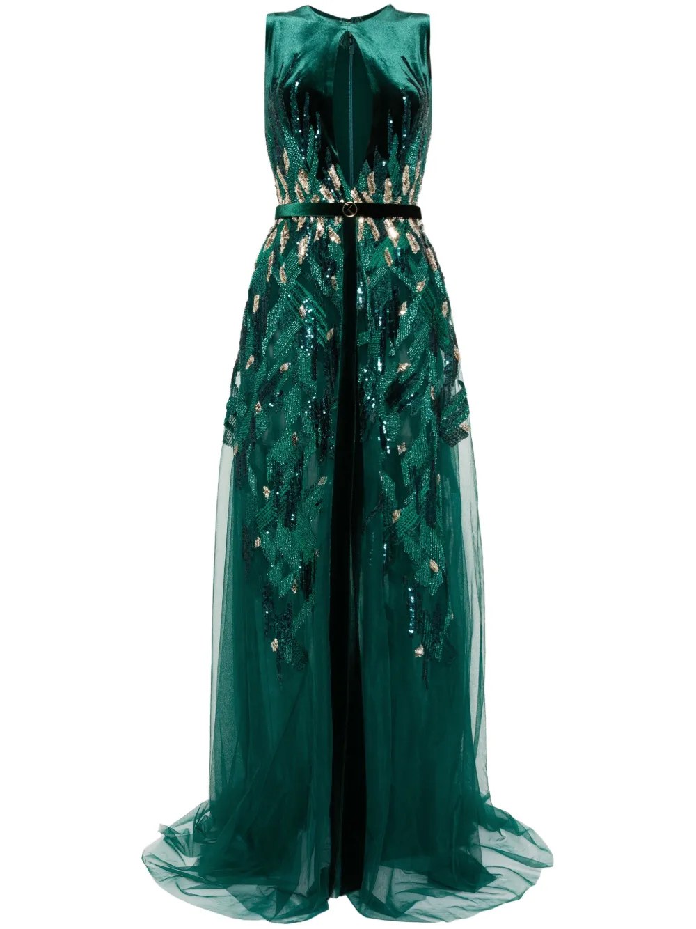 Платье с пайетками Saiid Kobeisy, зеленый
Платье с пайетками Saiid Kobeisy, зеленый