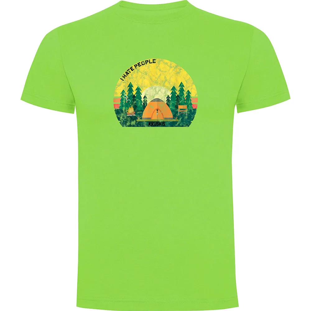 Футболка с коротким рукавом Kruskis I Hate People, зеленый 
Футболка с коротким рукавом Kruskis I Hate People, зеленый