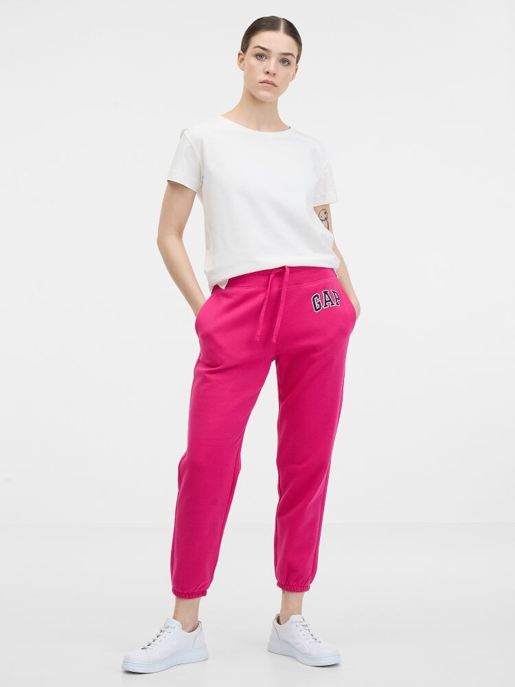 Спортивные брюки с логотипом и флисом Gap, розовый
Спортивные брюки с логотипом и флисом Gap, розовый