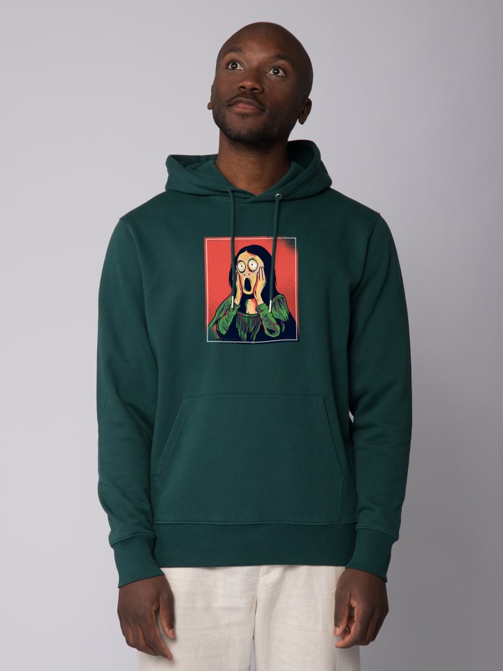 Толстовка wat Apparel Sweatshirt Mona Lisa Scream, цвет Glazed Green 
Толстовка wat Apparel Sweatshirt Mona Lisa Scream, цвет Glazed Green