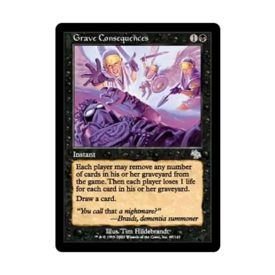 CCG Серьезные последствия (U), MTG - Judgment
CCG Серьезные последствия (U), MTG - Judgment