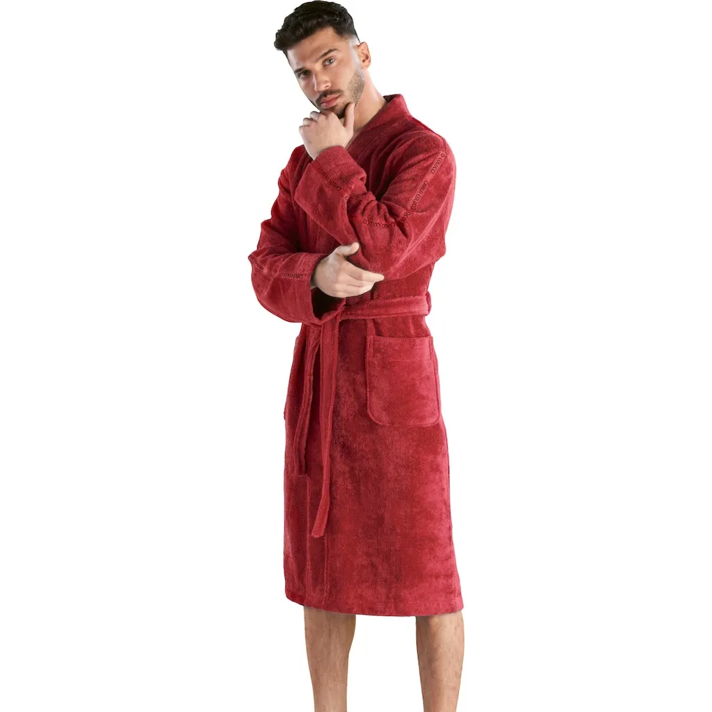 Мужской халат Vito, идеально подходит для сауны и СПА, гостиничный халат, утренний халат 1 шт., вышивка логотипа на груди и логотип на рукавах Carlo Colucci, красный
Мужской халат Vito, идеально подходит для сауны и СПА, гостиничный халат, утренний халат 1 шт., вышивка логотипа на груди и логотип на рукавах Carlo Colucci, красный