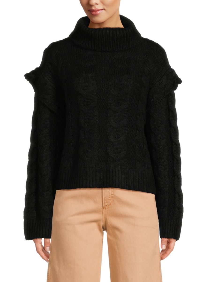 Водолазка Adeline из шерстяной смеси Joe's Jeans, черный
Водолазка Adeline из шерстяной смеси Joe's Jeans, черный