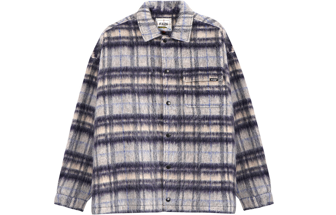 Рубашка унисекс F426, кофейный 
Рубашка унисекс F426, кофейный