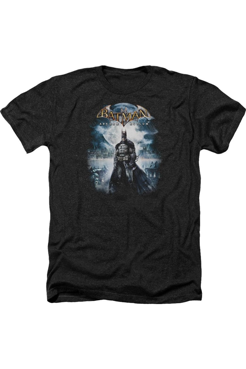 Футболка / футболка для взрослых из игры Batman Arkham Asylum Heather Gildan, черный
Футболка / футболка для взрослых из игры Batman Arkham Asylum Heather Gildan, черный