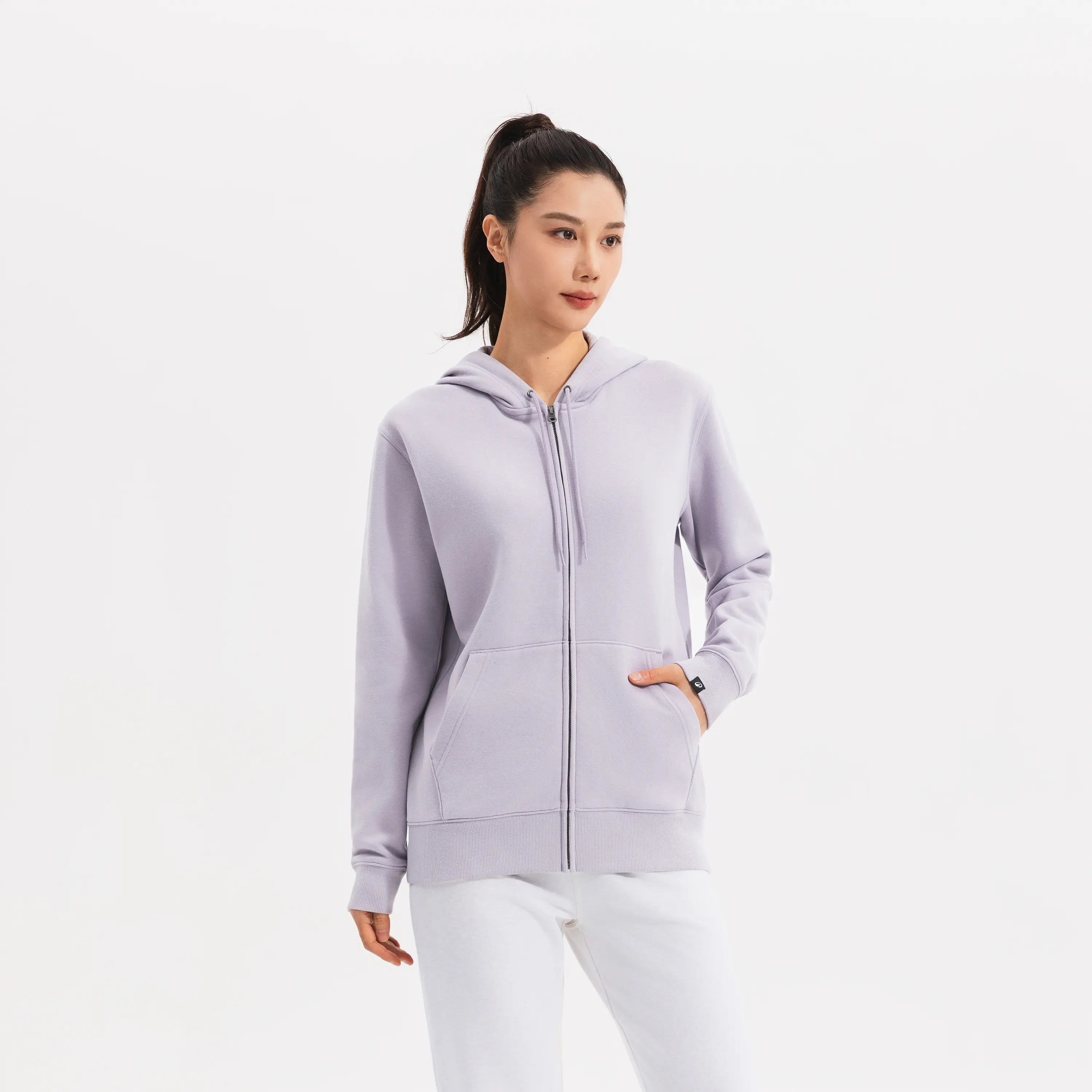 Женская базовая тренировочная куртка с молнией Domyos дымчато-фиолетовая
Женская базовая тренировочная куртка с молнией Domyos дымчато-фиолетовая