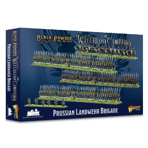 Фигурки Black Powder Epic Battles: Waterloo – Prussian Landwehr Brigade
Фигурки Black Powder Epic Battles: Waterloo – Prussian Landwehr Brigade