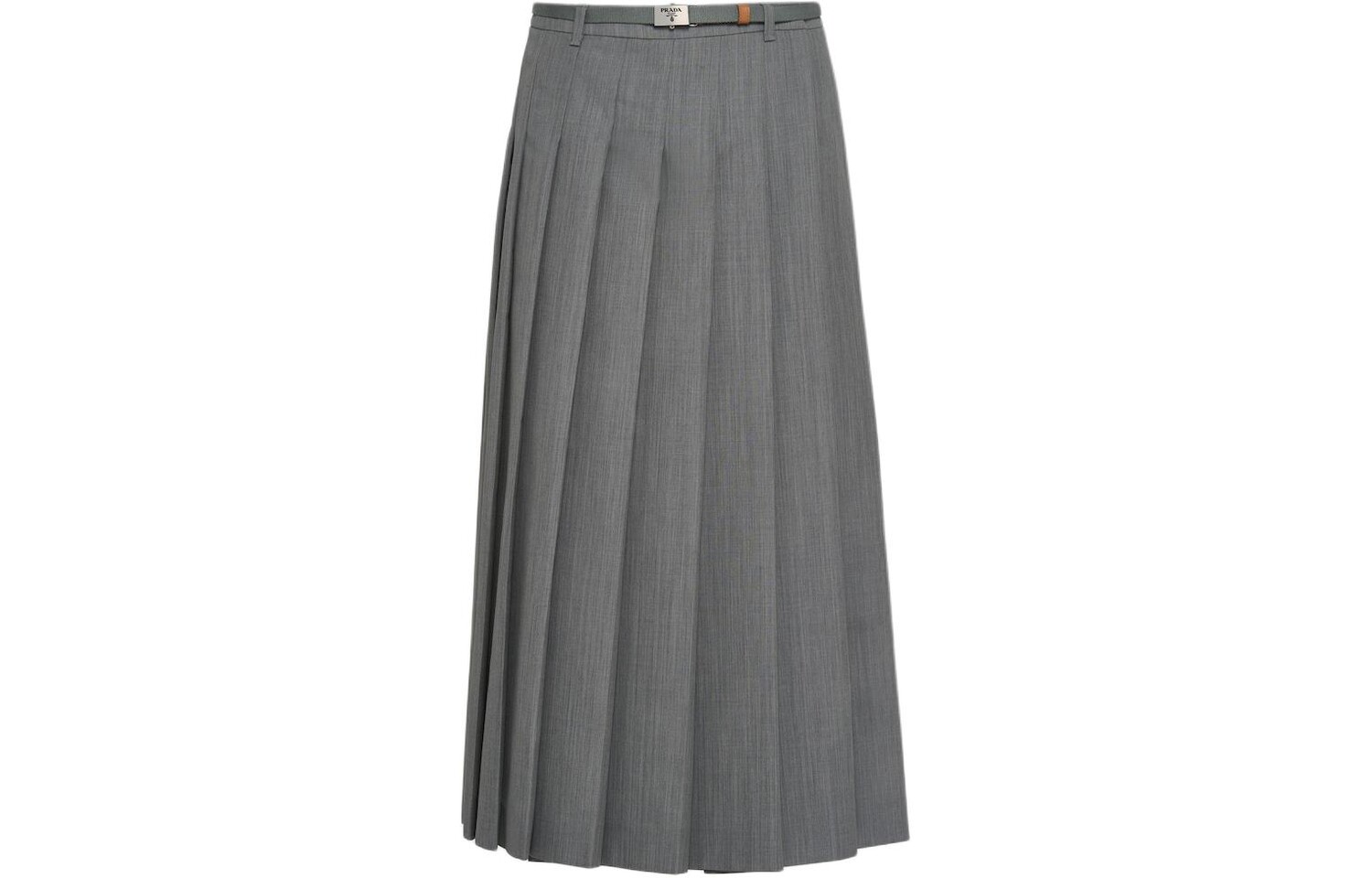 Повседневная длинная юбка женская гранитно-серая Prada
Повседневная длинная юбка женская гранитно-серая Prada
