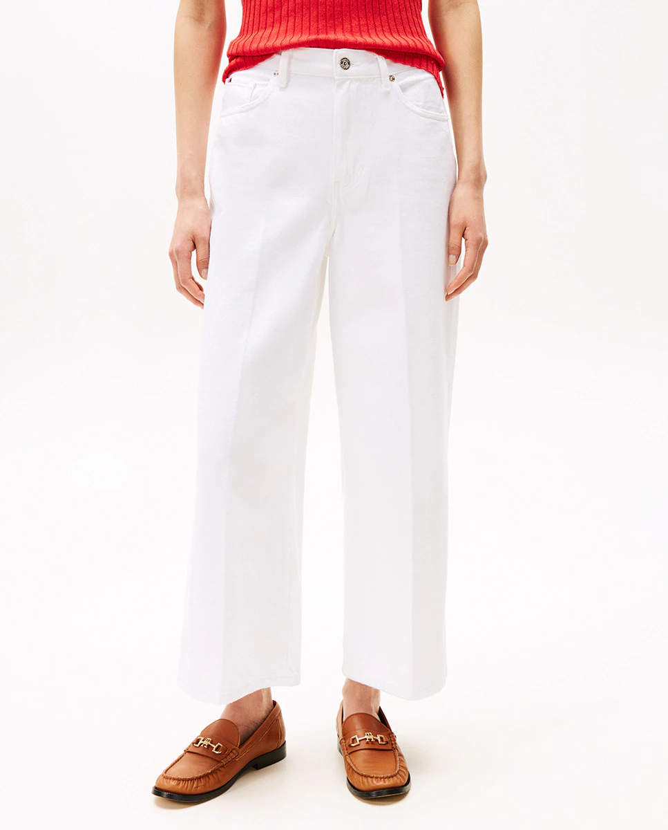 Женские джинсы широкого кроя с высокой талией Tommy Hilfiger, белый
Женские джинсы широкого кроя с высокой талией Tommy Hilfiger, белый